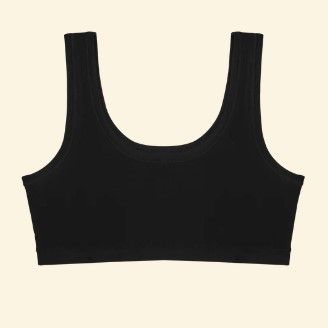 Huha Sporty Bralette, Color: Black, Size: Medium