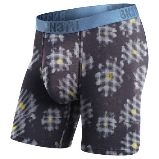 BN3TH CLASSIC ICON PRINT, Color: Daisy Mosaic-DK NVY, Size: M