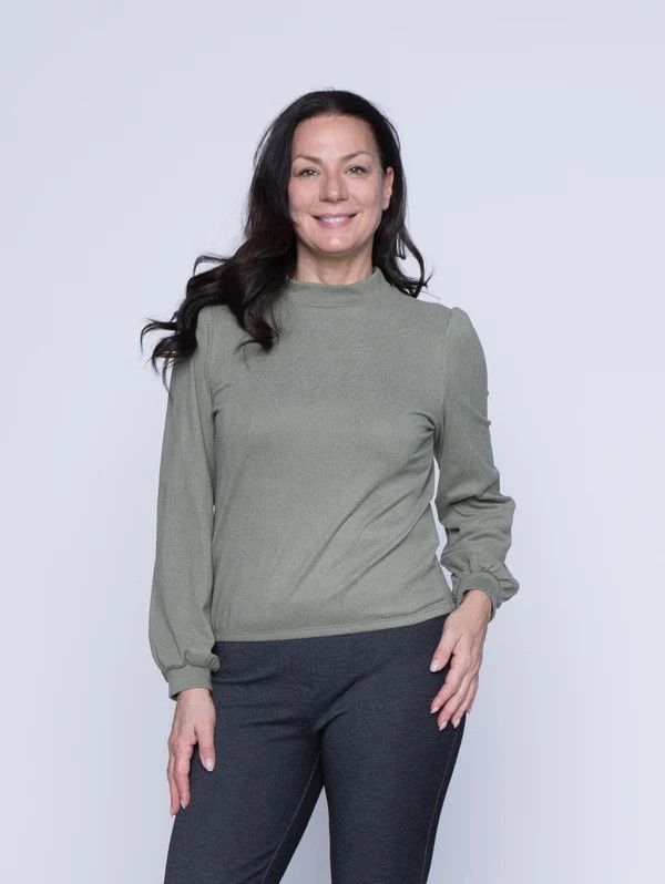 ISCA LS Olive Top