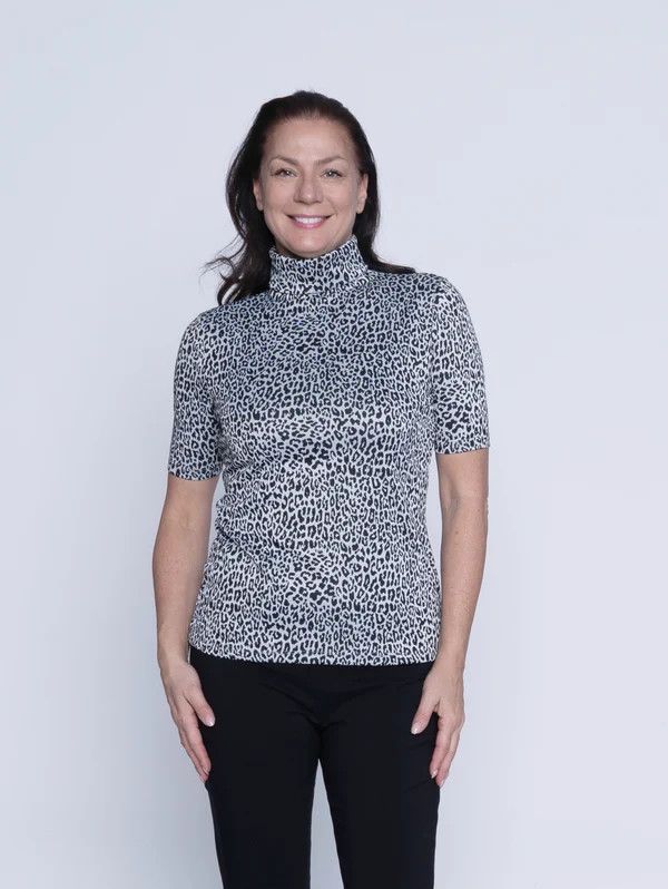 ISCA SS Turtle Neck Top