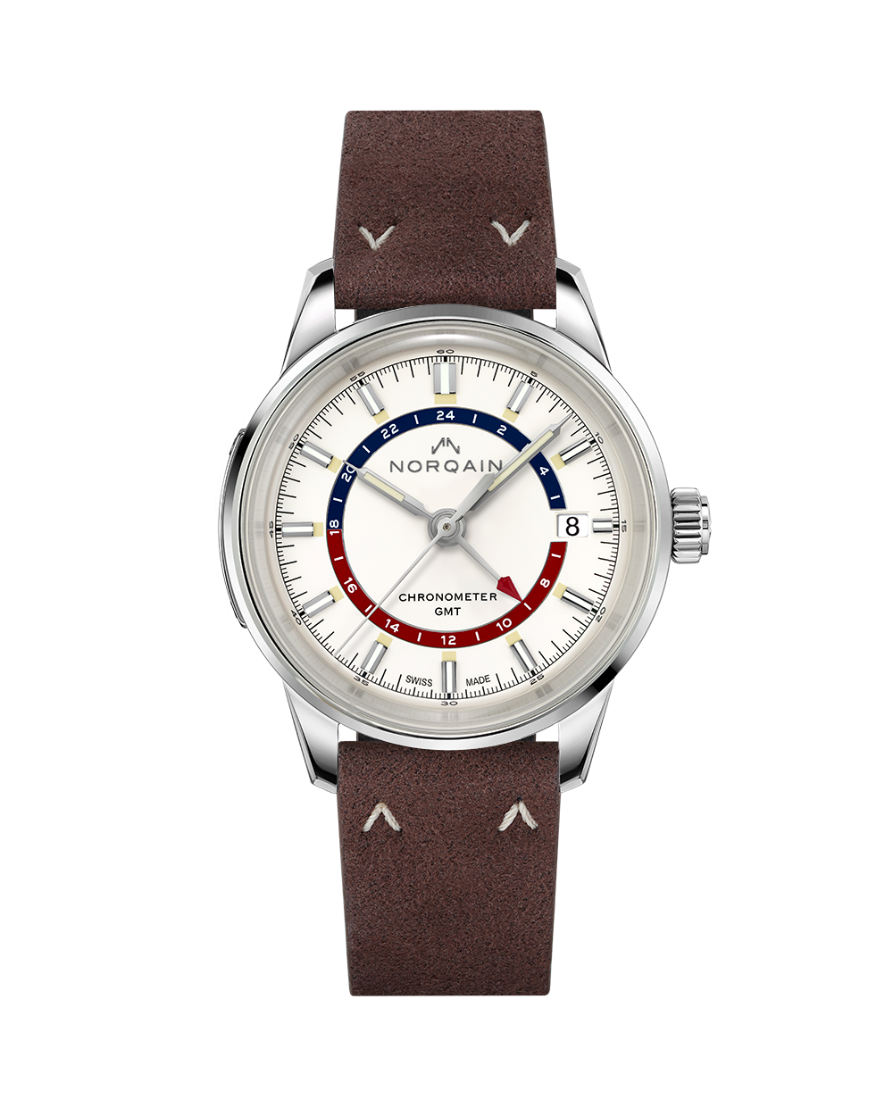 Freedom 60 GMT 40mm  / NN2100SG/O211-Alcantara-ebony
