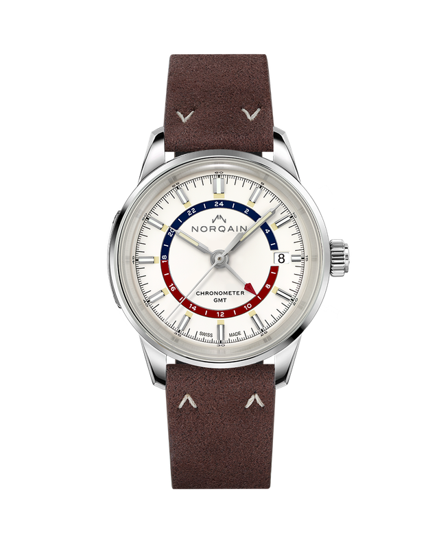 Freedom 60 GMT 40mm  / NN2100SG/O211-Alcantara-ebony
