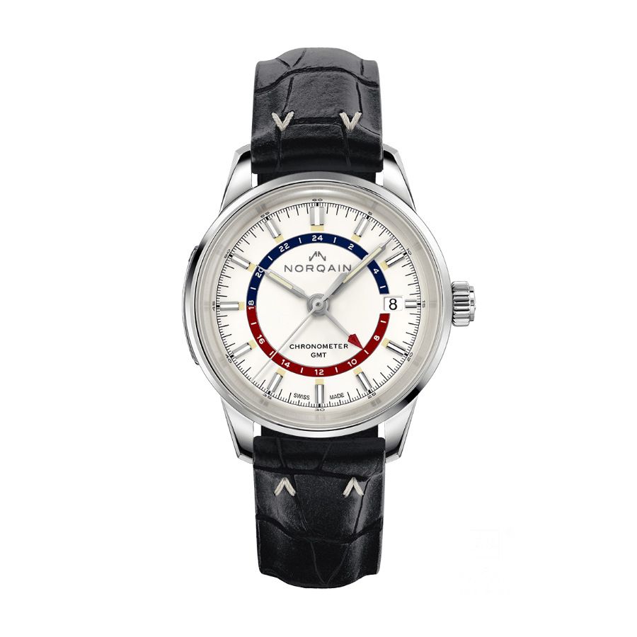 Freedom 60 GMT 40mm  / NN2100SG/O211-Kroko-style-kautschuk