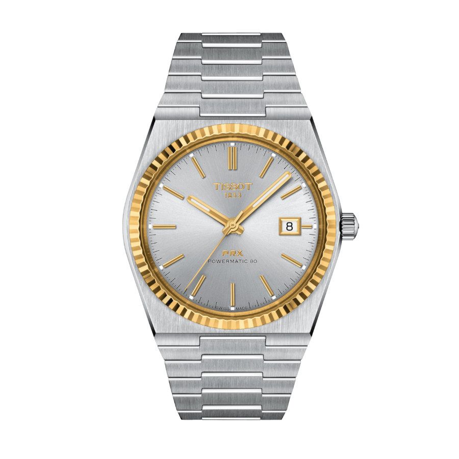 Tissot PRX Powermatic 80 Stahl & 18K Goldlünette / T931.407.41.031.01