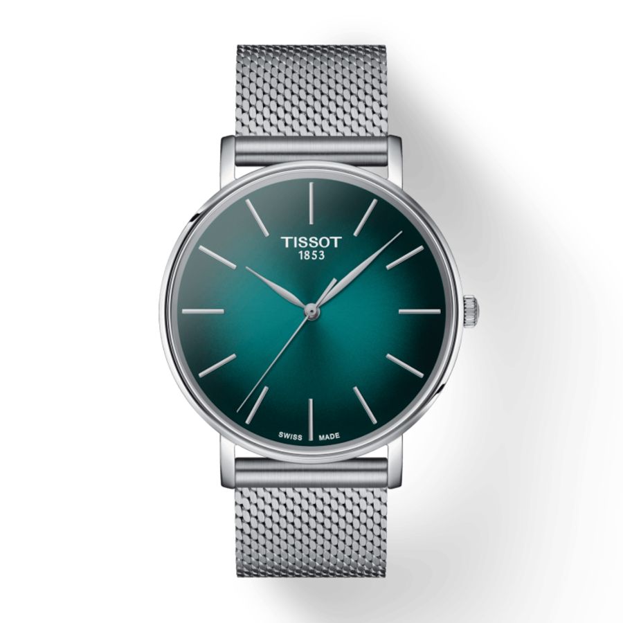 Tissot Everytime 40 mm grün / T143.410.11.091.00