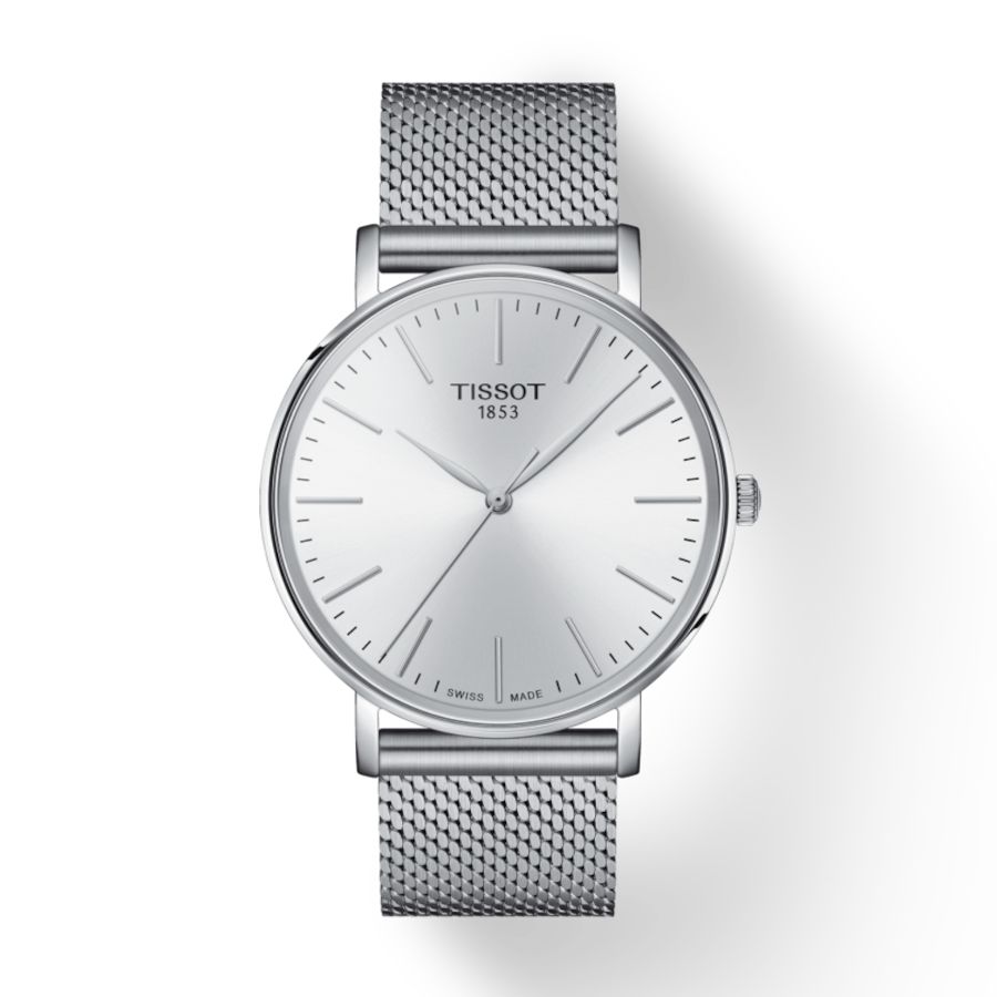 Tissot Everytime 40 mm silber / T143.410.11.011.00