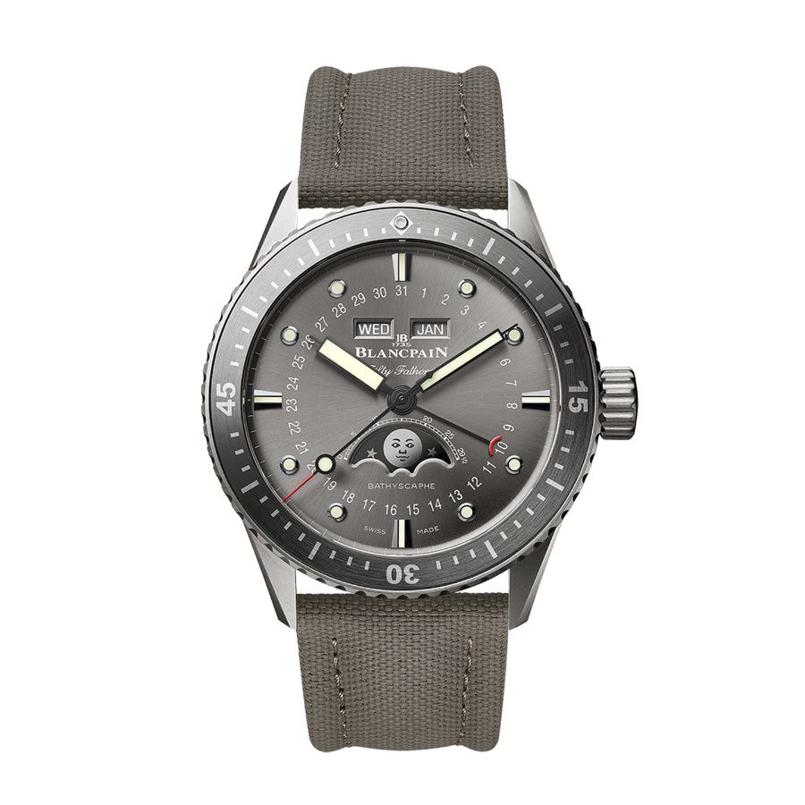Bathyscaphe Quantième Complet Phases de Lune / 5054 1210 G52A