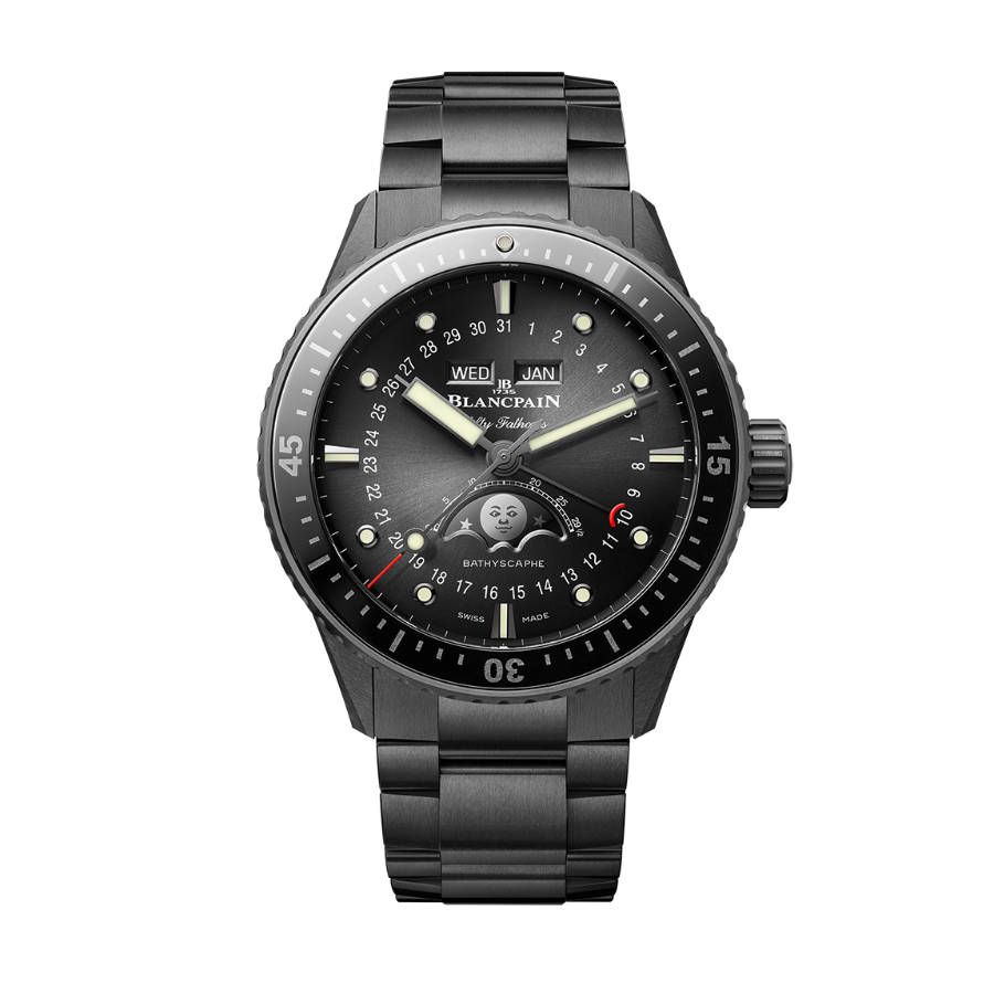 Bathyscaphe Quantième Complet Phases de Lune / 5054 0130 01S