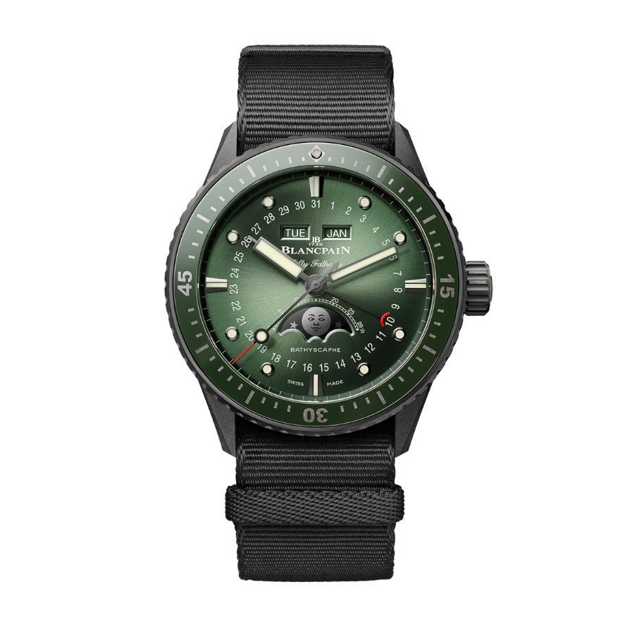 Bathyscaphe Quantième Complet Phases de Lune / 5054 0153 NABA
