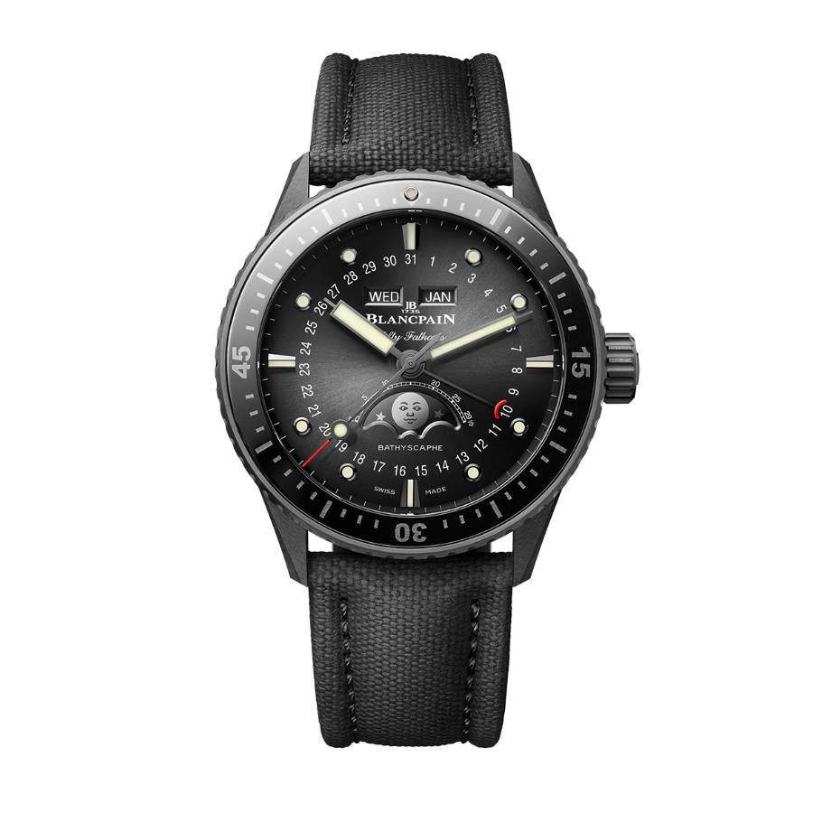 Bathyscaphe Quantième Complet Phases de Lune / 5054 0130 B52A