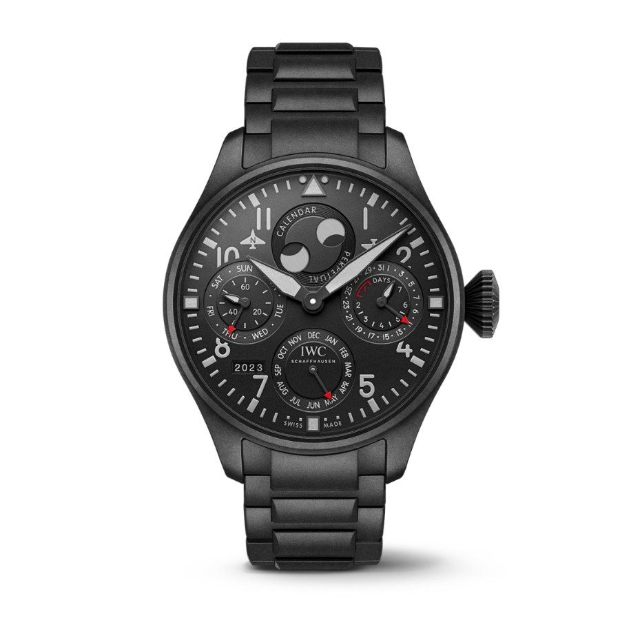 Pilot's Watch Perpetual Calendar Top Gun Ceratanium / IW503604