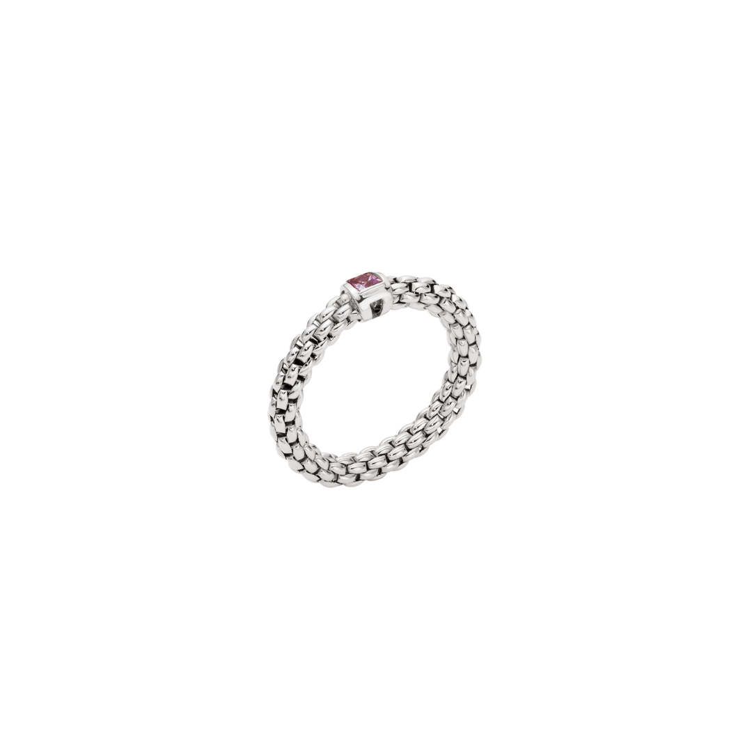 Flex’it Ring mit rosa Saphir / 09E08AX_B3