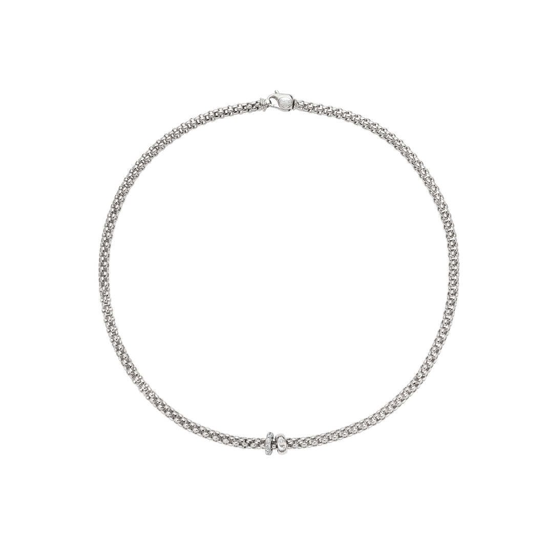 Collier mit doppeltem Rondell / 62406CX_PB