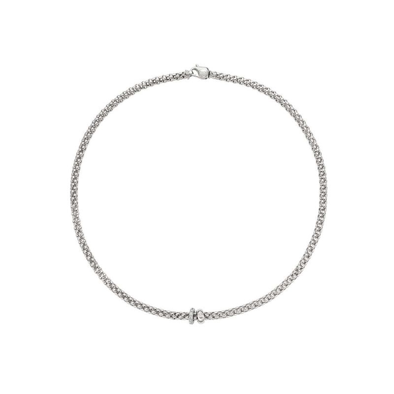 Collier mit doppeltem Rondell / 62406CX_PB