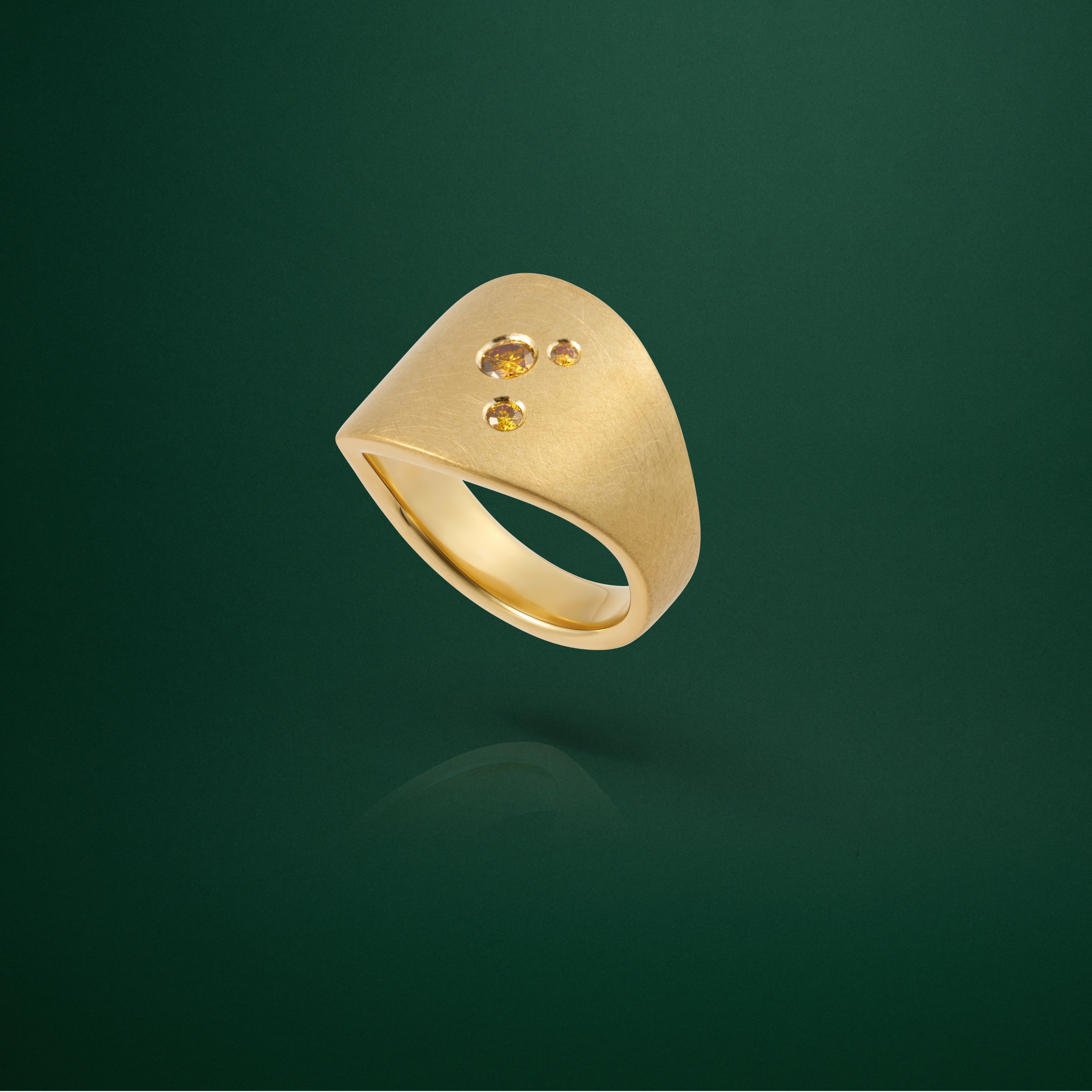 Ring Cognac Diamonds