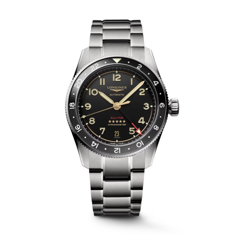 Longines Spirit Zulu Time Titanium / L3.802.1.53.6