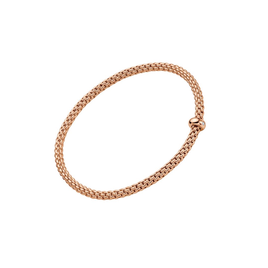 Flex'it Armband mit weissen Brillanten / 01M08BX_BB