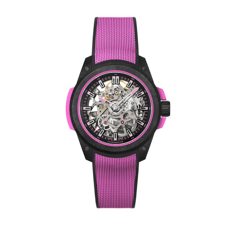 Wild ONE Skeleton 39mm Hyper Pink / NNQ3001QBPI1AS/B003