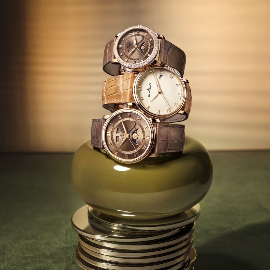 Villeret Quantième Phases de Lune / 6126N 4646 55B