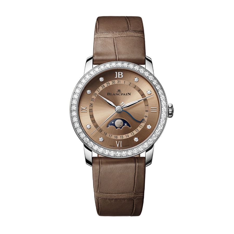 Villeret Quantième Phases de Lune / 6126N 4646 55B