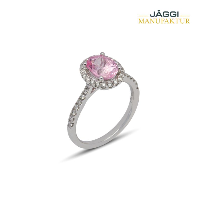 Ring mit Pink Safir Ring mit Pink Safir
