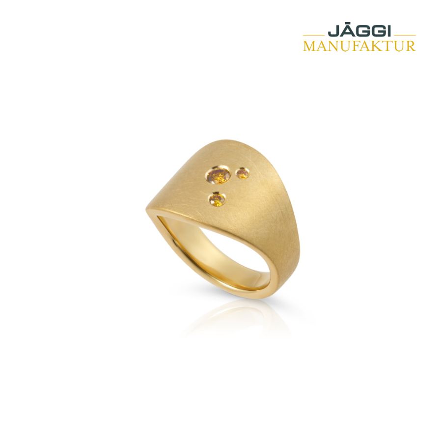 Ring Cognac Diamonds