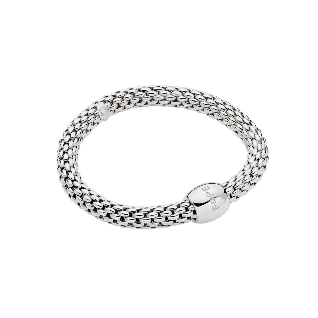 Flex'it Armband mit weissen Brillant / 01M14BX_BB