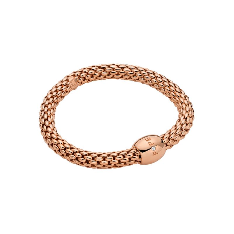 Flex'it Armband mit weissen Brillant / 01M14BX_BB