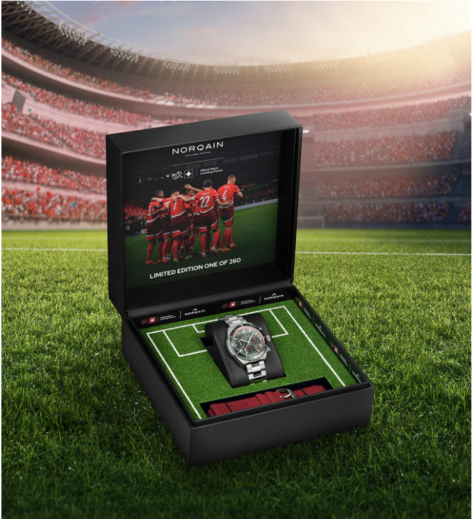 Adventure Chrono Swiss Football National Team Limitierte Edition / N1500.19S01.E01 - Metallband