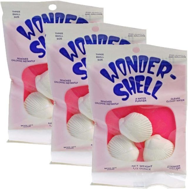 (3 Packages) Weco Wonder Shell Natural Minerals (3 Pack), Small – Total of 9 Shells