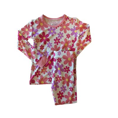 Bamboo Flower Two-Piece Jammies