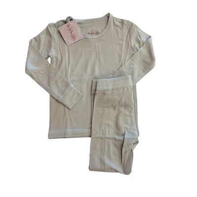 Bamboo Grey Two-Piece Jammies