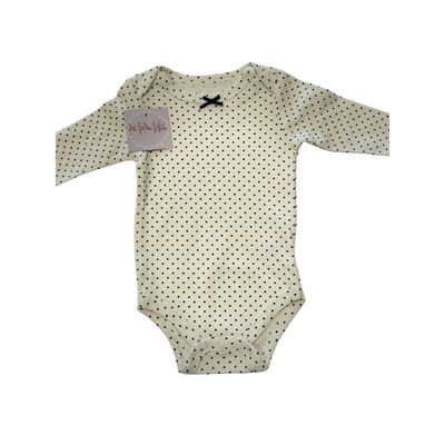 White And Black Poka Dot Shirt