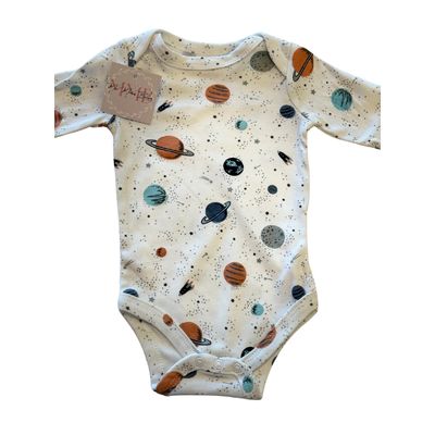 White Space Print Shirt