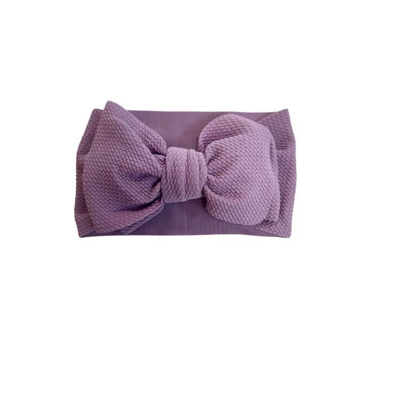 Purple bow