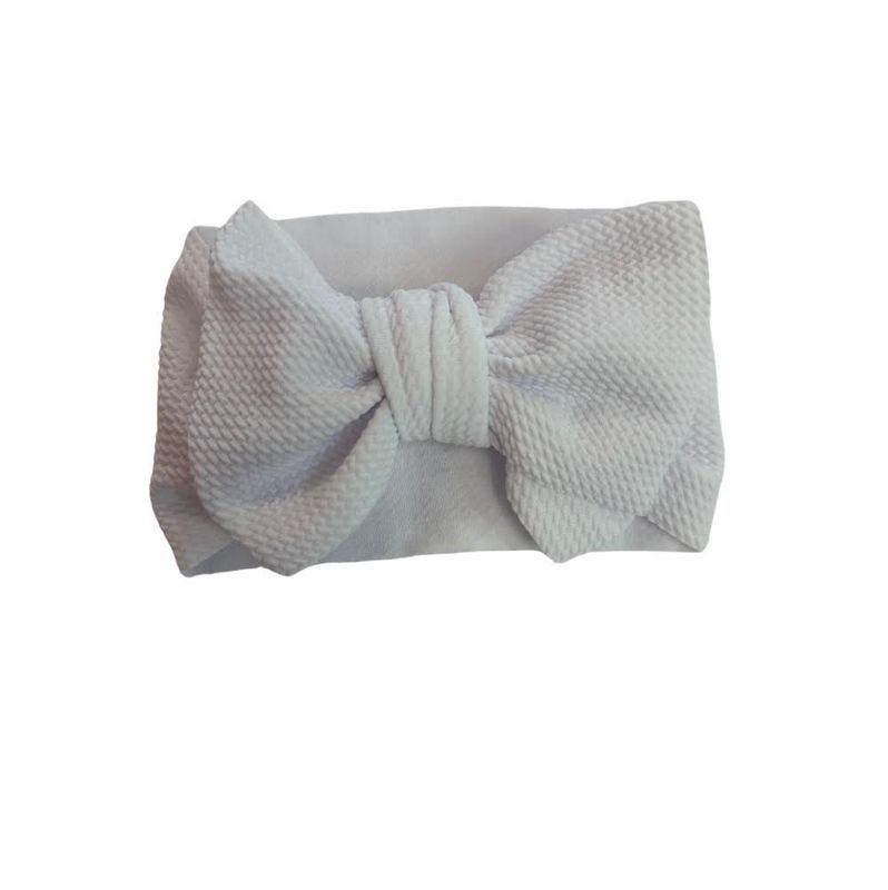 White bow