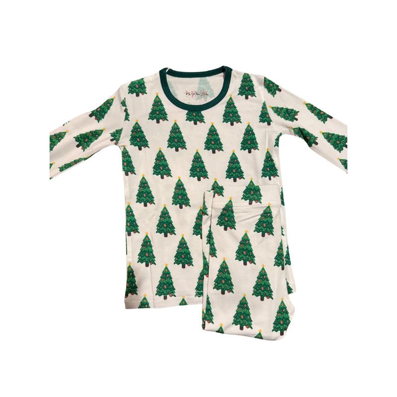 Bamboo Christmas Tree Two-piece Pajama
