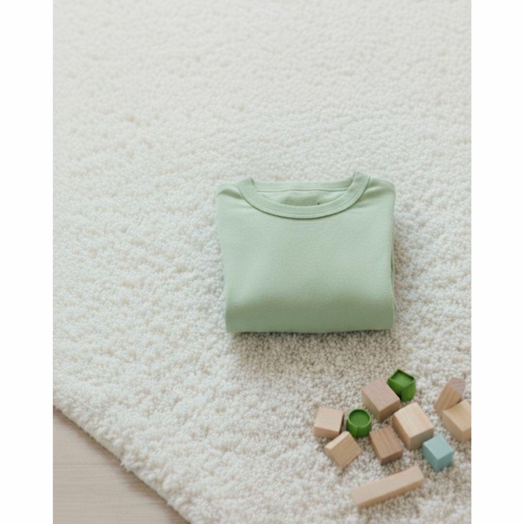 Bamboo Green Two-Piece Jammies