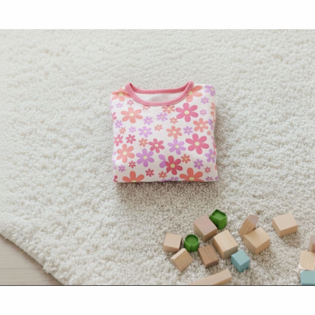 Bamboo Flower Two-Piece Jammies