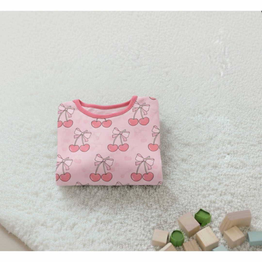 Bamboo Cherry Two-Piece Pajama