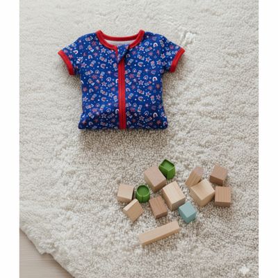 Bamboo USA Zipper Romper