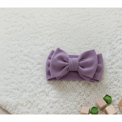 Purple bow