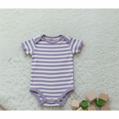 Purple And White Striped Shirt