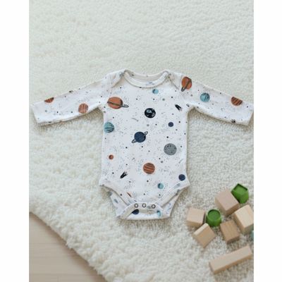 White Space Print Shirt