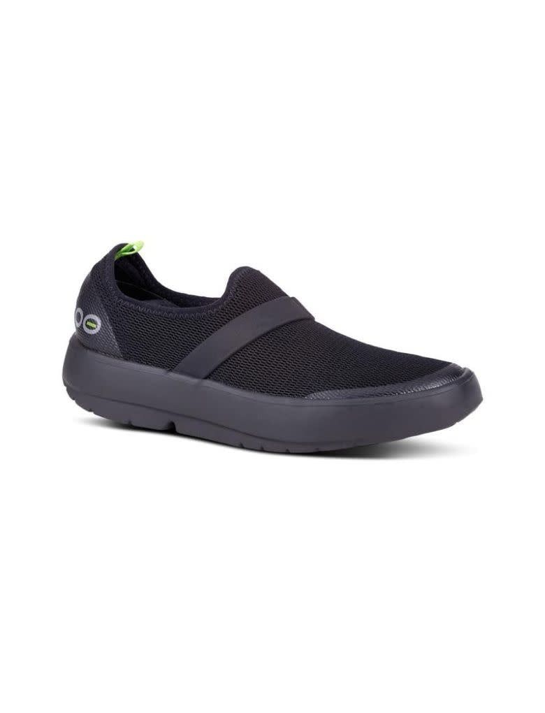 Oofos - OOmg, Color: Black/Black, Size: 6