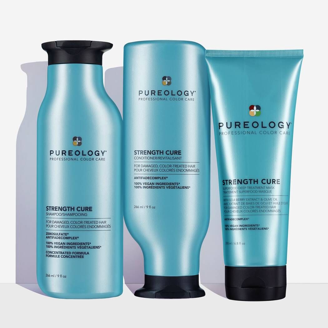 STRENGTH CURE DAMAGED HAIR REPAIR HAIR CARE SET