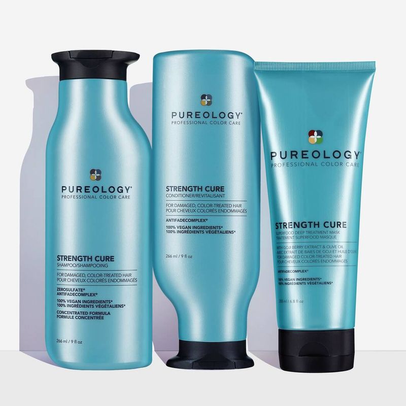 STRENGTH CURE DAMAGED HAIR REPAIR HAIR CARE SET