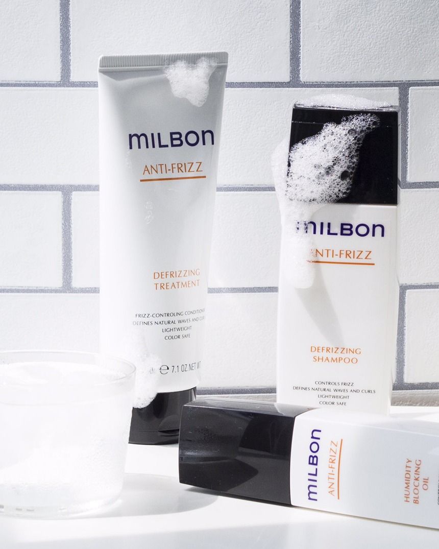 MILBON ANTI-FRIZZ DEFRIZZING SHAMPOO