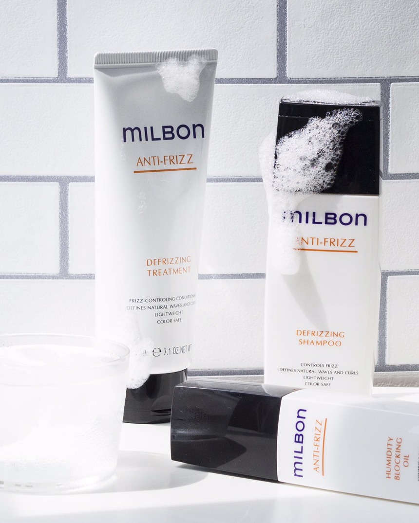 MILBON ANTI-FRIZZ DEFRIZZING SHAMPOO