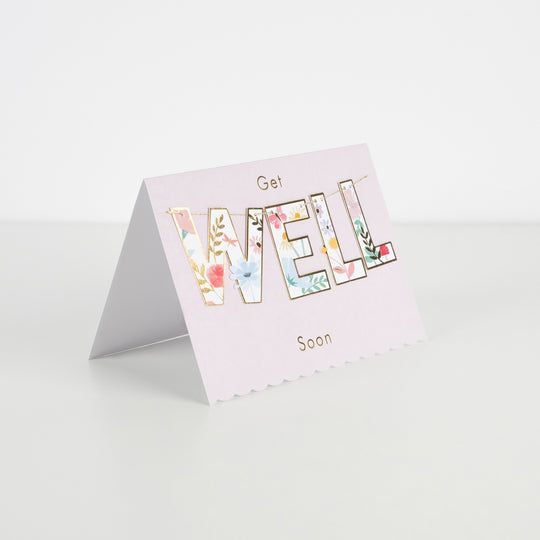 Meri Meri Get Well Soon Garland Card